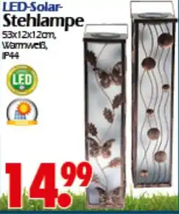Wreesmann LED-Solar- Stehlampe Angebot
