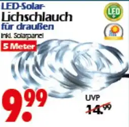 Wreesmann LED-Solar Lichschlauch Angebot