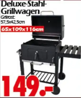 Wreesmann Deluxe-Stahl- Grillwagen Angebot