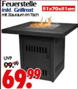 Wreesmann Feuerstelle inkl. Grillrost Angebot