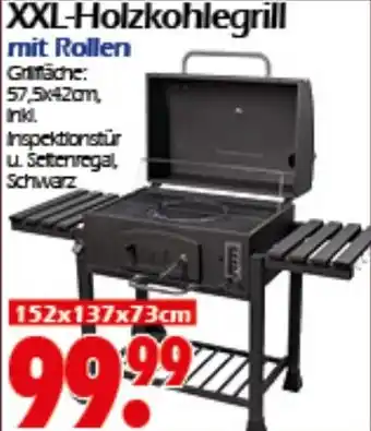 Wreesmann XXL-Holzkohlegrill mit Rollen Angebot