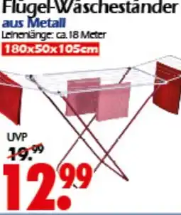 Wreesmann Flügel-Wäscheständer Angebot
