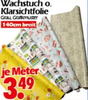 Wreesmann Wachstuch o. Klarsichtfolie Angebot