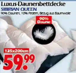 Wreesmann Luxus-Daunenbettdecke SIBIRIAN QUEEN Angebot