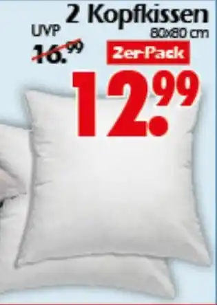 Wreesmann 2 Kopfkissen Angebot