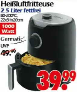 Wreesmann Heißluftfritteuse Angebot