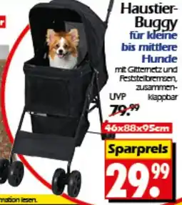 Wreesmann Haustier- Buggy Angebot