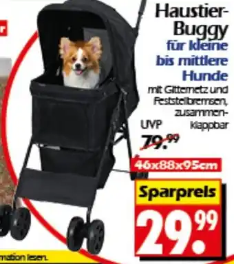 Wreesmann Haustier- Buggy Angebot