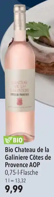CITTI Markt Bio Chateau de la Galiniere Côtes de Provence AOP Angebot