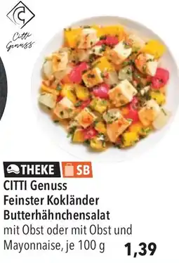 CITTI Markt CITTI Genuss Feinster Kokländer Butterhähnchensalat Angebot