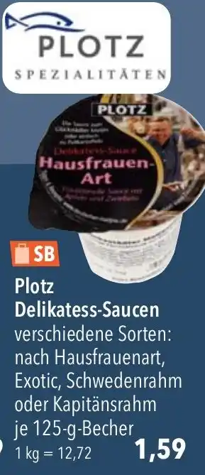 CITTI Markt Plotz Delikatess-Saucen Angebot