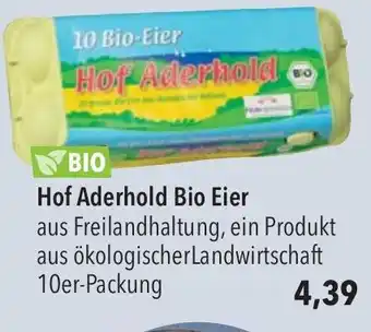 CITTI Markt Hof Aderhold Bio Eier Angebot