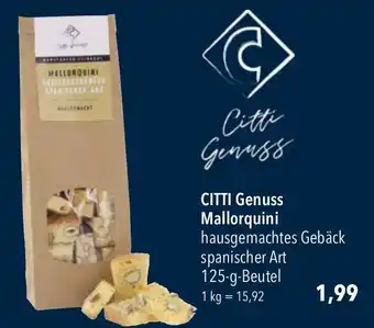 CITTI Markt Citti Genuss Mallorquini Angebot