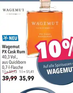 CITTI Markt Wagemut PX Cask Rum Angebot