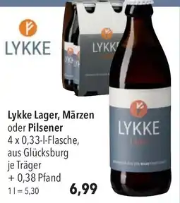 CITTI Markt LYKK Lager, Märzen oder Pilsener Angebot