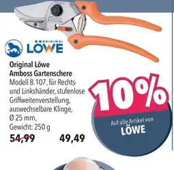 CITTI Markt Original Löwe Amboss Gartenschere Angebot