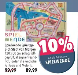CITTI Markt SPIEL WENDE Spielwende Spieltep- pich Stadt von Morgen Angebot