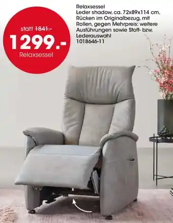 Möbel Martin himolla Relaxsessel Angebot