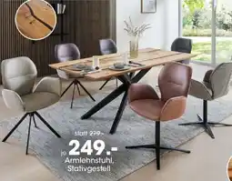 Möbel Martin VALMONDO Armlehnstuhl, Stativgestell Angebot