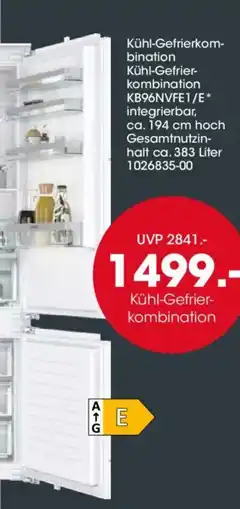 Möbel Martin Kühl-Gefrier- kombination Angebot
