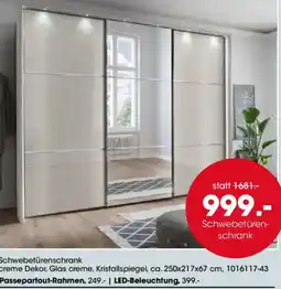 Möbel Martin Schwebetürenschrank Angebot