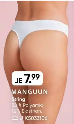 Galeria MANGUUN String Angebot