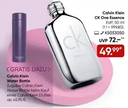 Galeria Calvin Klein CK One Essence EdP Angebot