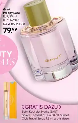 Galeria Gant Preppy Rose EdP Angebot