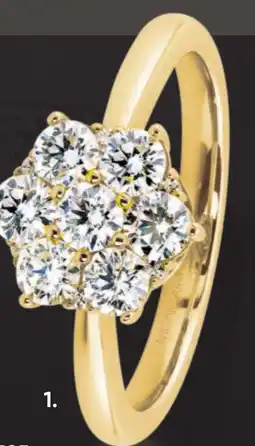 Galeria Ringe Gold 585. 13 Diamanten Angebot
