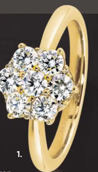 Galeria Ringe Gold 585. 13 Diamanten Angebot