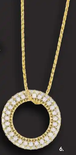 Galeria MONCARA Gold 585. Kette mit Anhanger Angebot