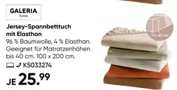 Galeria GALERIA home Jersey-Spannbetttuch mit Elasthan Angebot