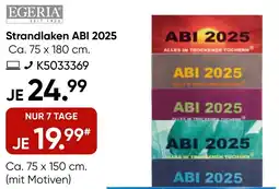 Galeria EGERIA Strandlaken ABI 2025 Angebot