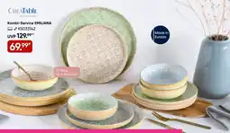 Galeria CREATABLE Kombi-Service EMILIANA Angebot