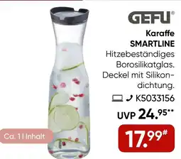 Galeria GEFU Karaffe SMARTLINE Angebot