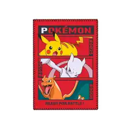 Netto Marken-Discount Pokemon Tagesdecke Bettdecke Fleecedecke Kuschelige 140x100 Angebot