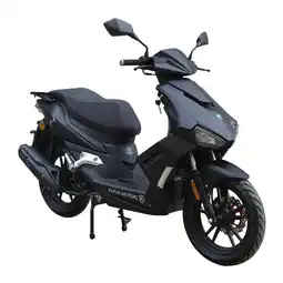 Netto Marken-Discount Alpha Motors Motorroller Mustang 125 ccm 85 kmh EURO 5 mattschwarz Angebot