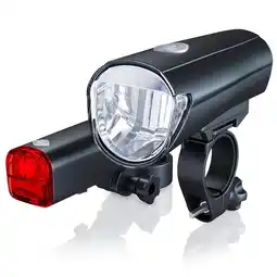 Netto Marken-Discount Aplic LED Fahrradlampen Set mit Front & Rücklicht StVZO zugelassen / Energiesparend / 30 Lux Angebot