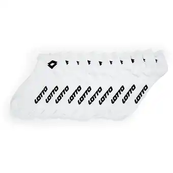 Netto Marken-Discount Lotto Herren Sneakersocken weiß Gr. 43/46 Angebot