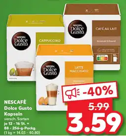 Kaufland NESCAFÉ Dolce Gusto Kapseln Angebot
