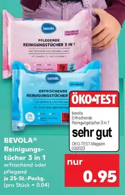 Kaufland BEVOLA Reinigungs- tücher 3 in 1 Angebot