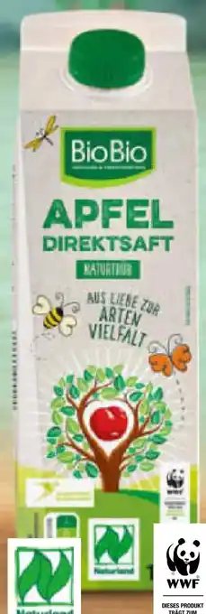 Netto Marken-Discount BioBio Bio-Apfel Direktsaft Angebot