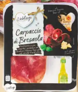 Netto Marken-Discount Lieblings Carpaccio di Bresaola Angebot