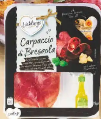Netto Marken-Discount Lieblings Carpaccio di Bresaola Angebot