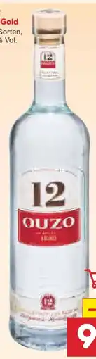 Netto Marken-Discount Ouzo 12 Anis Spirituose Angebot