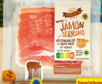 Netto Marken-Discount Las Cuarenta Original Jamón Serrano Angebot