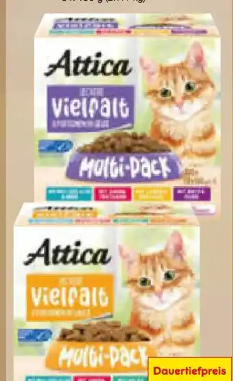 Netto Marken-Discount Attica Katzennahrung Multipack Angebot