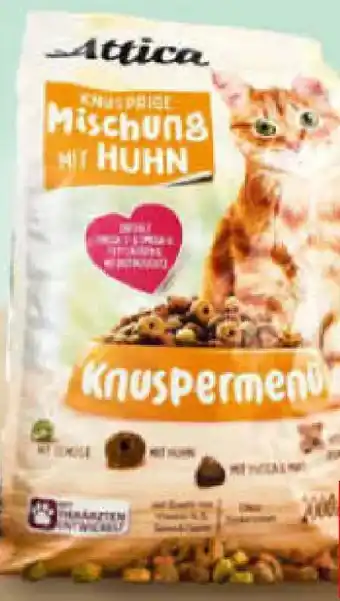 Netto Marken-Discount Attica Knuspermenü Katzennahrung Angebot