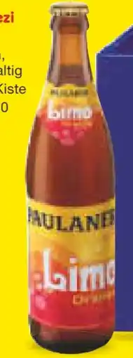 Netto Marken-Discount Paulaner Limo Orange Angebot