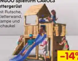 Netto Marken-Discount Fungoo Spielturm Carol 3 Angebot